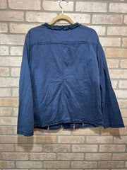 BLUE JACKET W/RUFFLES $109