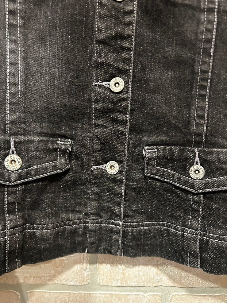 BLACK DENIM JACKET $129