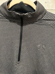 BLACK/GRAY LONG SLEEVE TOP $75