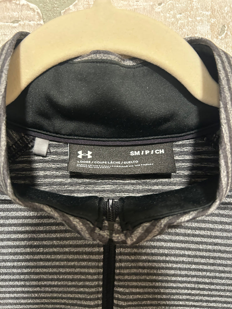 BLACK/GRAY LONG SLEEVE TOP $75