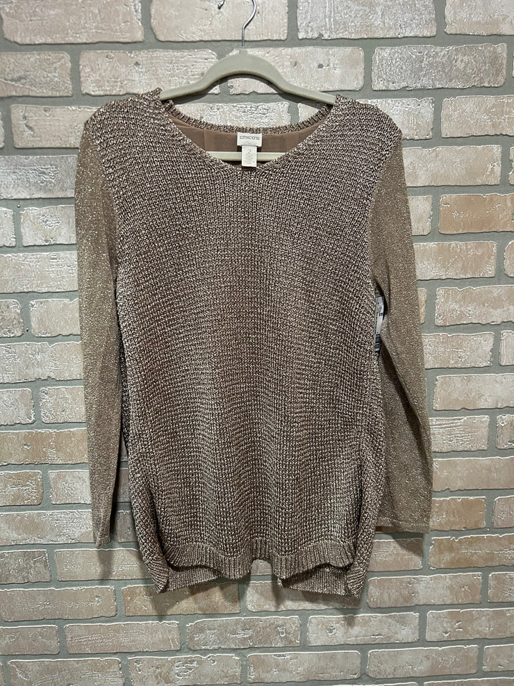 GOLD METALLIC TOP $109
