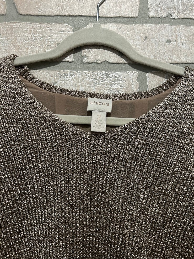 GOLD METALLIC TOP $109