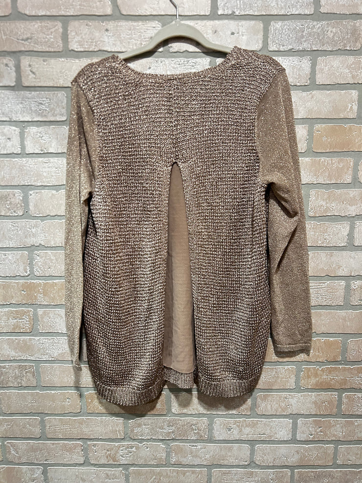 GOLD METALLIC TOP $109