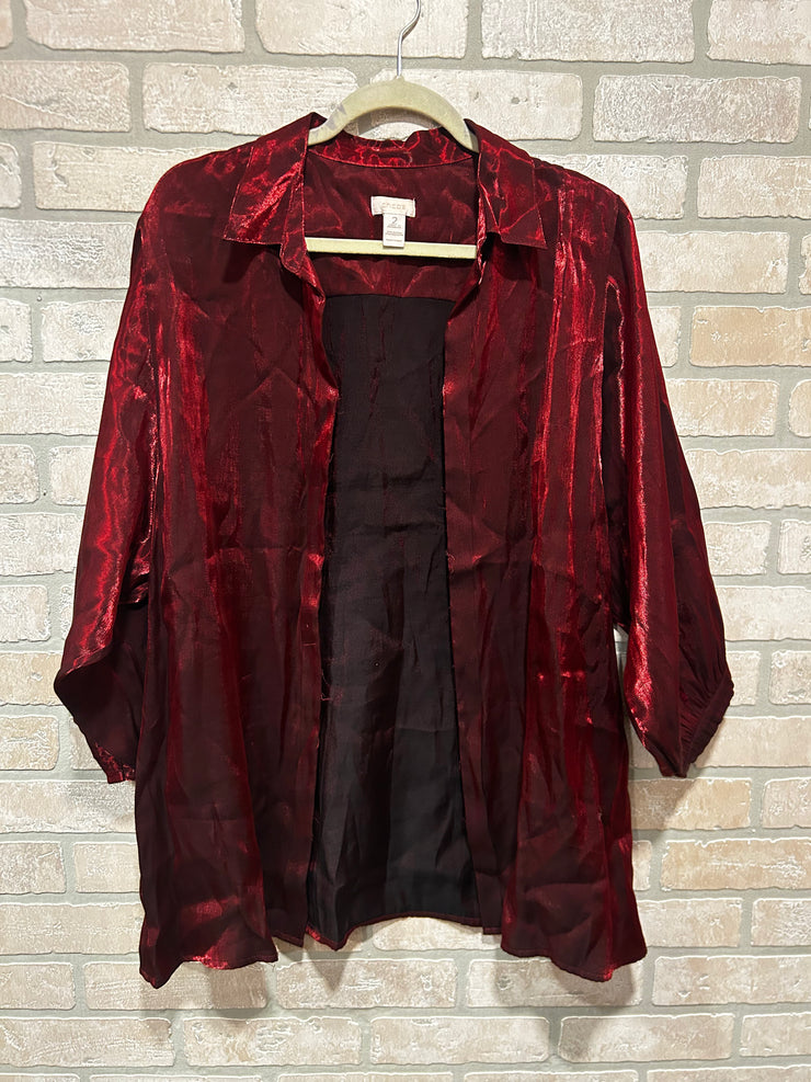 RED SHINY OPEN TOP $99