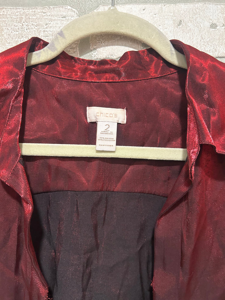 RED SHINY OPEN TOP $99