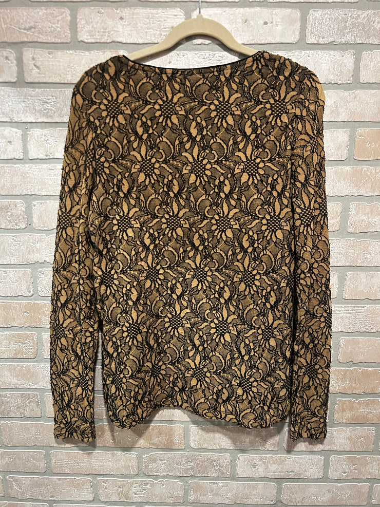 BROWN/TAN TOP $79