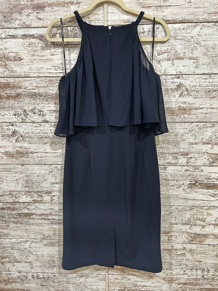 NAVY MIDI DRESS (NEW) $129