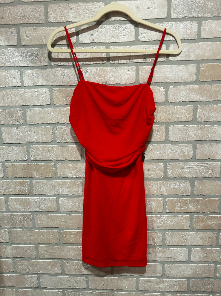 RED SHORT DRESS (NEW)