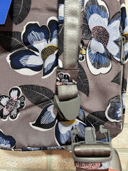GRAY/FLORAL BACKPACK (NEW) $75