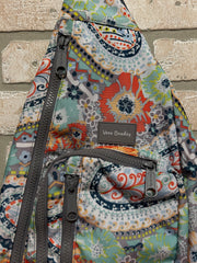 COLORFUL SLING BACKPACK-NEW$75