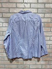 LAVENDER POLKA DOT SHIRT $79
