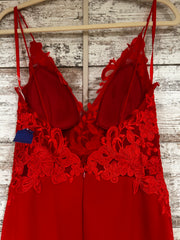 RED LONG EVENING GOWN (NEW)