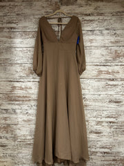 TAN LONG EVENING GOWN (NEW)