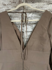 TAN LONG EVENING GOWN (NEW)