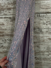 LAVENDER SPARKLY LONG DRESS
