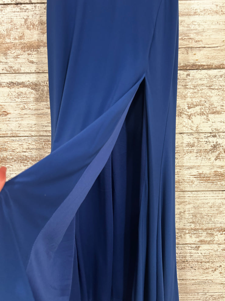 ROYAL BLUE LONG DRESS (NEW)
