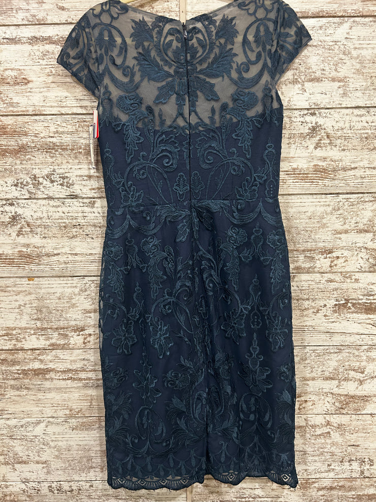 BLUE/FLORAL SHORT DRESS (NEW)