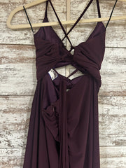 PURPLE LONG EVENING GOWN (NEW)