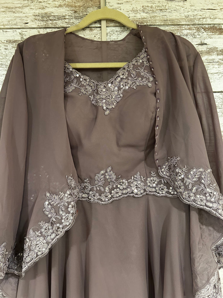 LAVENDER 2 PC. LONG DRESS -NEW