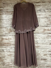 LAVENDER 2 PC. LONG DRESS -NEW