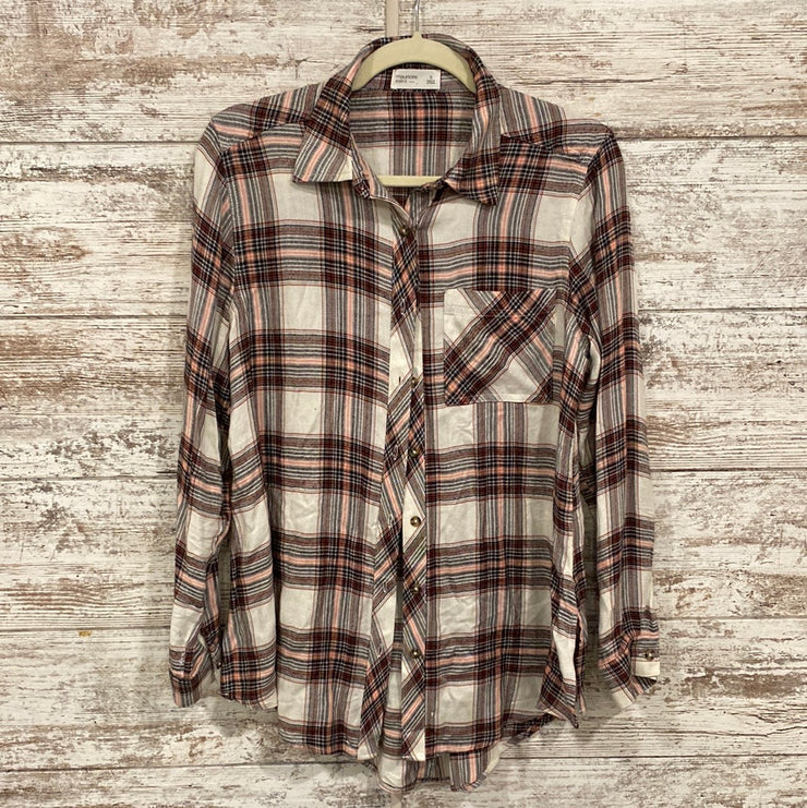 RED/WHITE FLANNEL SHIRT