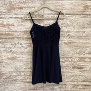 NAVY SHORT DRESS