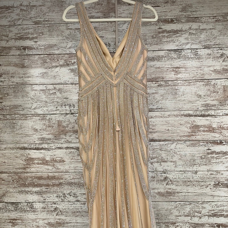 GOLD SPARKLY LONG DRESS (NEW)