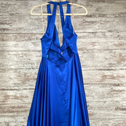 ROYAL BLUE A LINE GOWN (NEW)