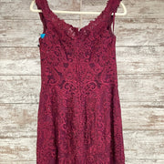 BURGUNDY SPARKLY MERMAID (NEW)