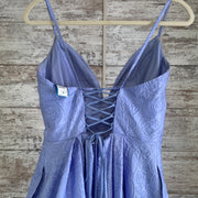 LAVENDER A LINE GOWN