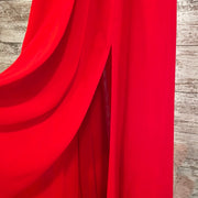 RED LONG EVENING GOWN