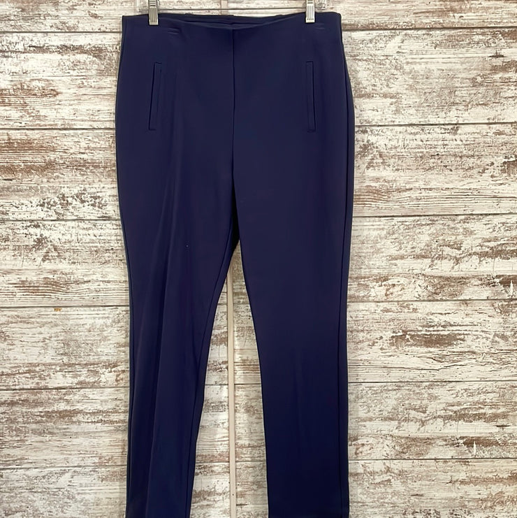 NAVY STRETCH PANTS $99