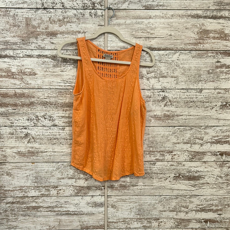 PEACH SLEEVELESS TOP