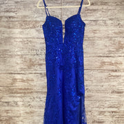 ROYAL BLUE SPARKLY MERMAID