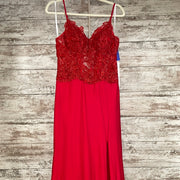 RED LONG EVENING GOWN (NEW)