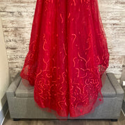 RED PRINCESS GOWN