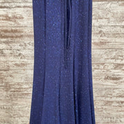 NAVY SPARKLY LONG DRESS (NEW)