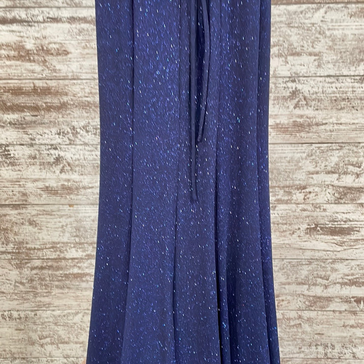 NAVY SPARKLY LONG DRESS (NEW)