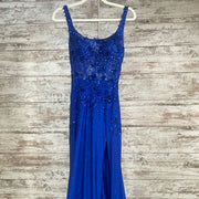ROYAL BLUE SPARKLY MERMAID GOW