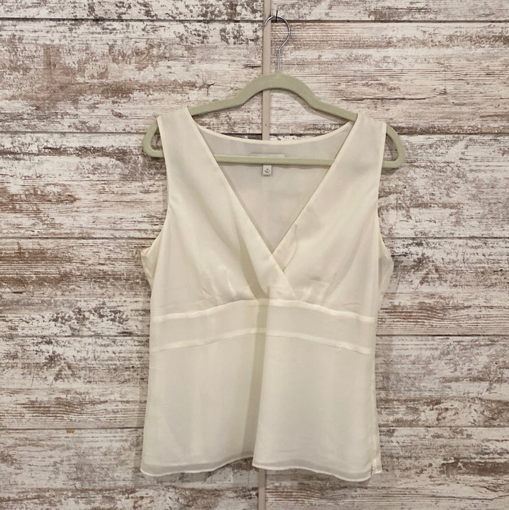 IVORY SLEEVELESS TOP