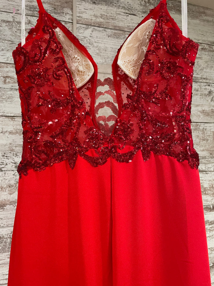 RED LONG EVENING GOWN (NEW)