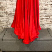 RED MERMAID GOWN