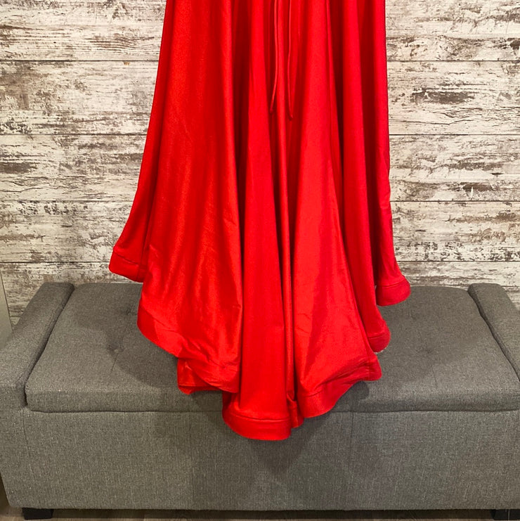 RED MERMAID GOWN