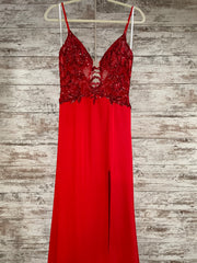 RED LONG EVENING GOWN (NEW)