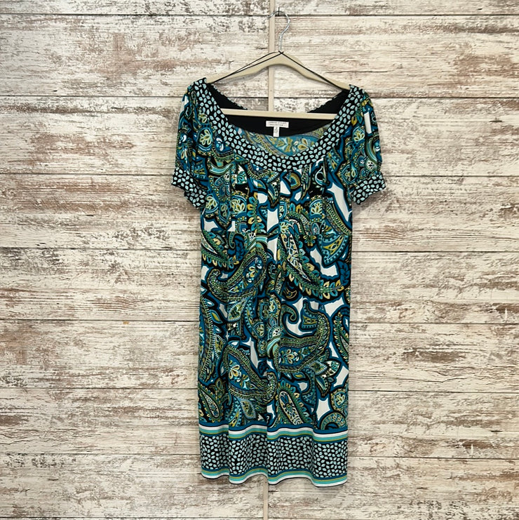 BLUE/GREEN/WHITE DRESS