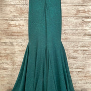 GREEN MERMAID GOWN