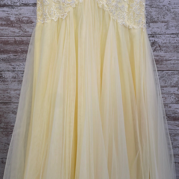 YELLOW MERMAID GOWN (NEW)