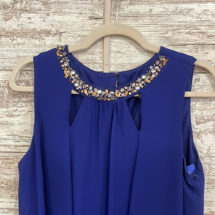 ROYAL BLUE SHORT DRESS