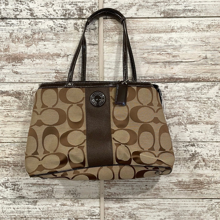 TAN SIGNATURE PURSE - RET $358