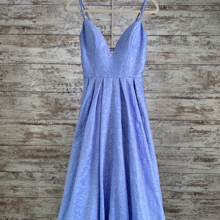 LAVENDER A LINE GOWN